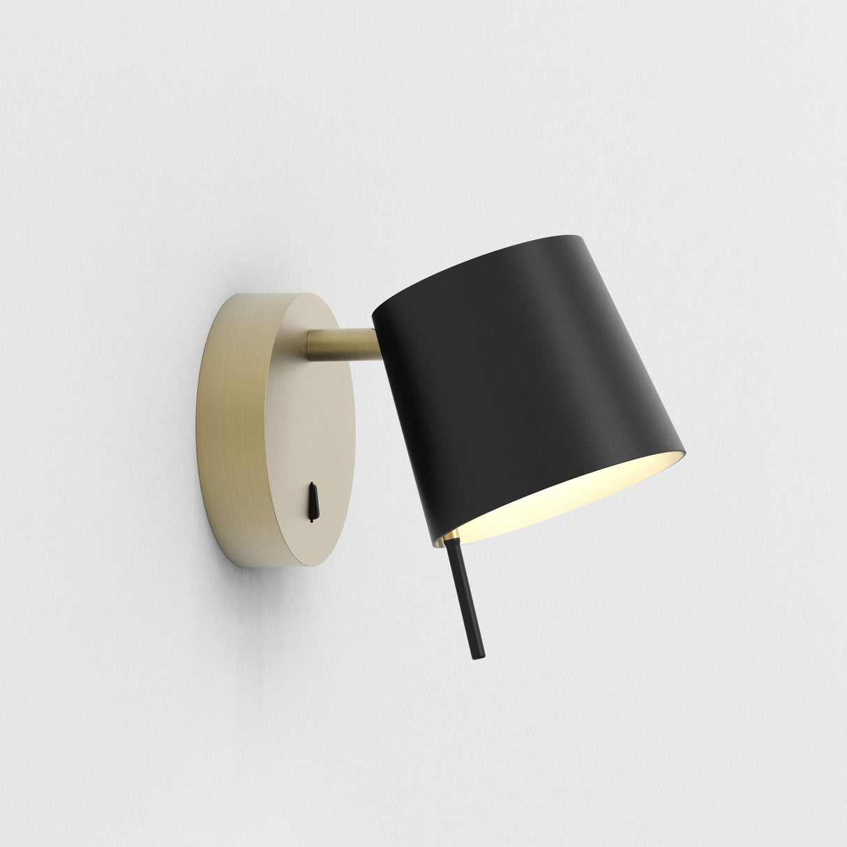 Astro Miura Wall Base Matt Gold Interior Wall Light