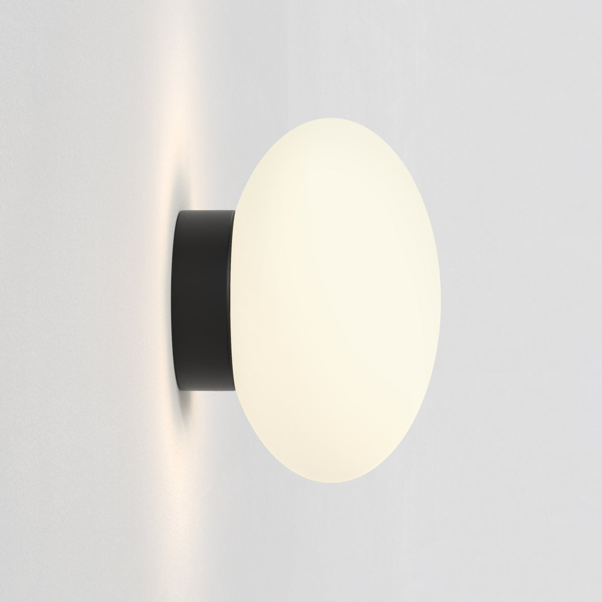 Astro Zeppo Wall Matt Black Bathroom Wall Light