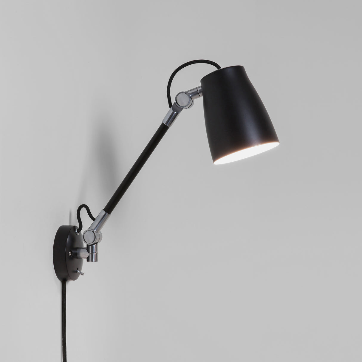 Astro Atelier Grande Matt Black Interior Wall Light