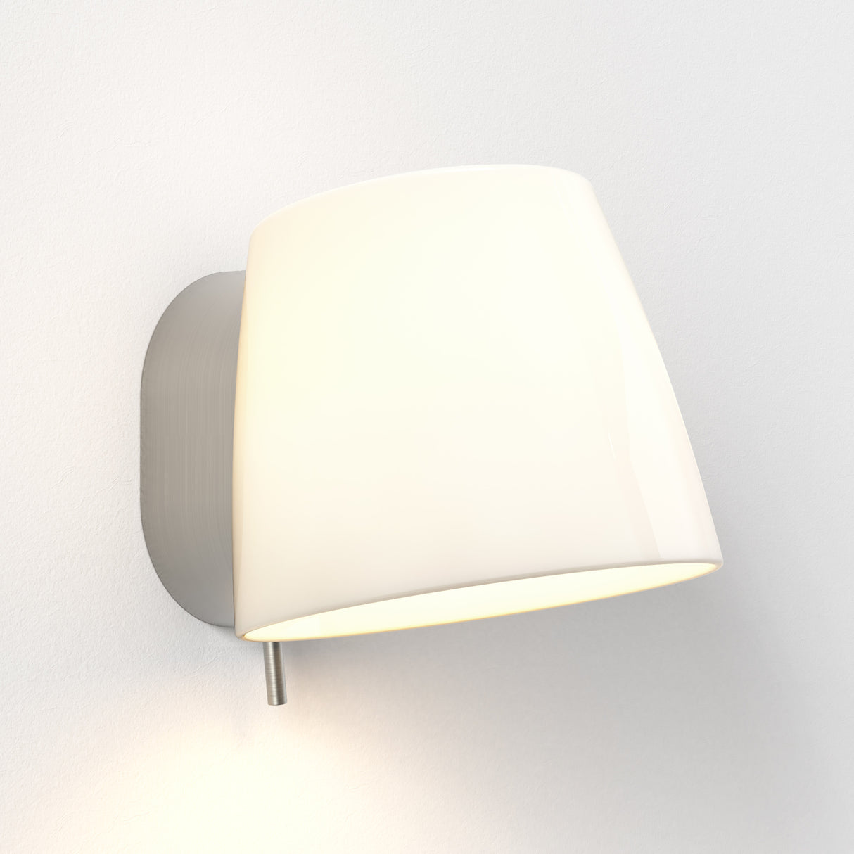 Astro Imari Fixed Wall Matt Nickel Interior Wall Light