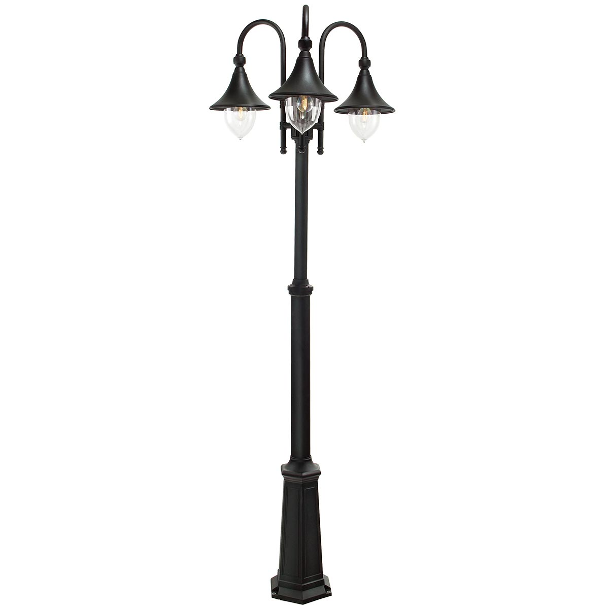 Norlys Firenze 3 Light Lamp Post