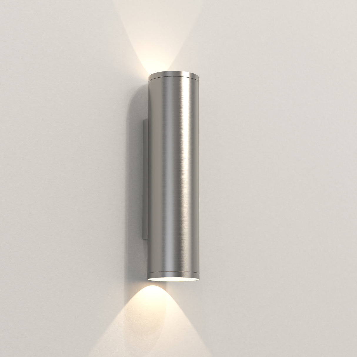 Astro Ava 300 Coastal Brushed Stainless Steel Coastal Wall Light
