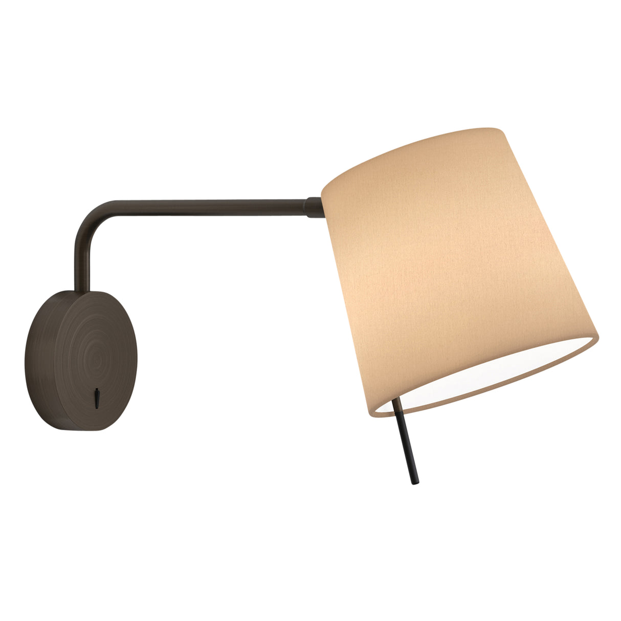 Astro Mitsu Swing Arm Base Bronze Interior Wall Light