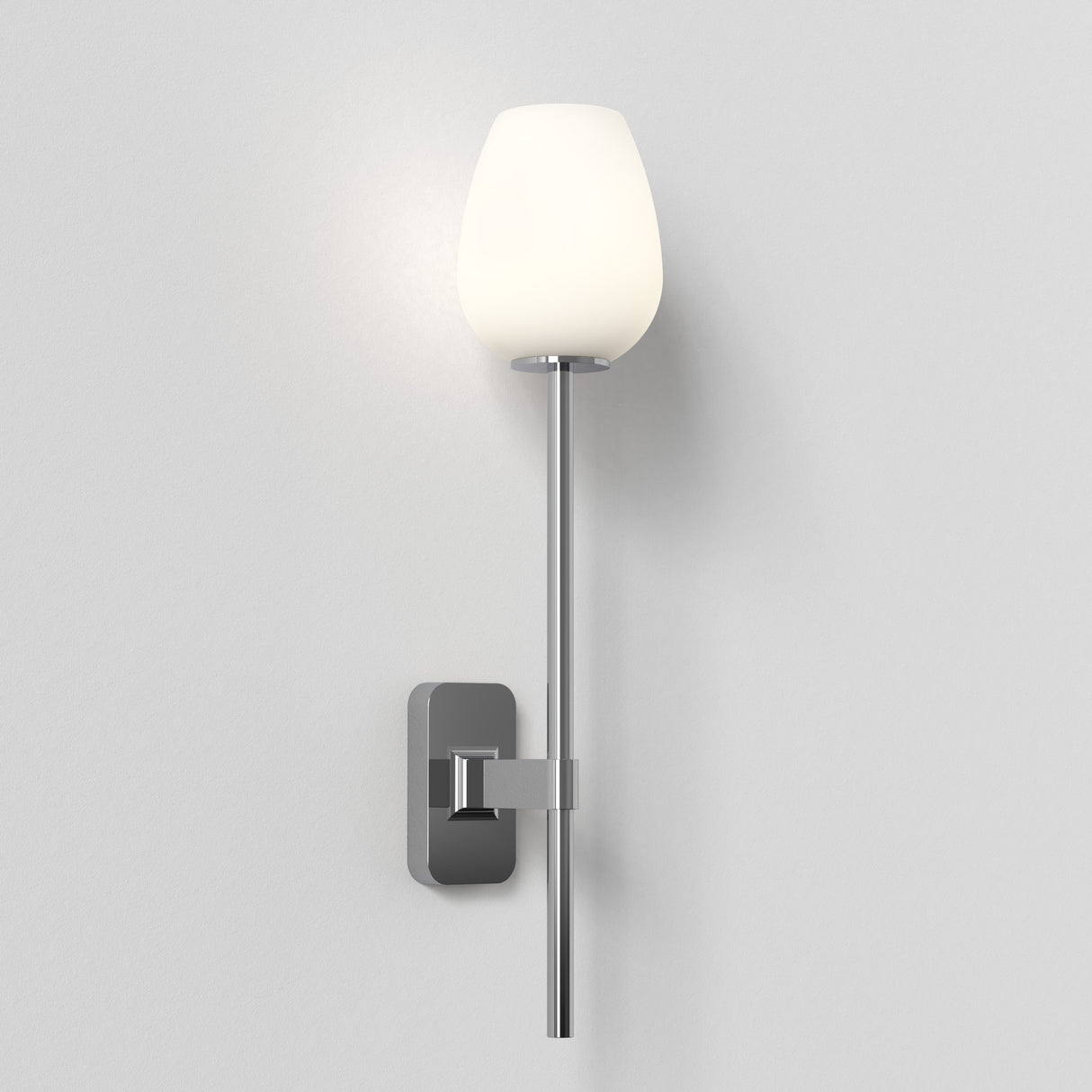 Astro Tacoma Single Grande Polished Chrome Bathroom Wall Light