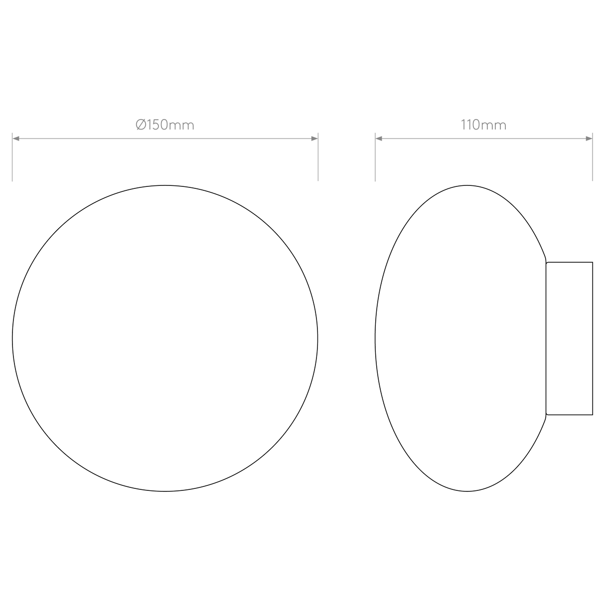 Astro Zeppo Wall Matt Black Bathroom Wall Light