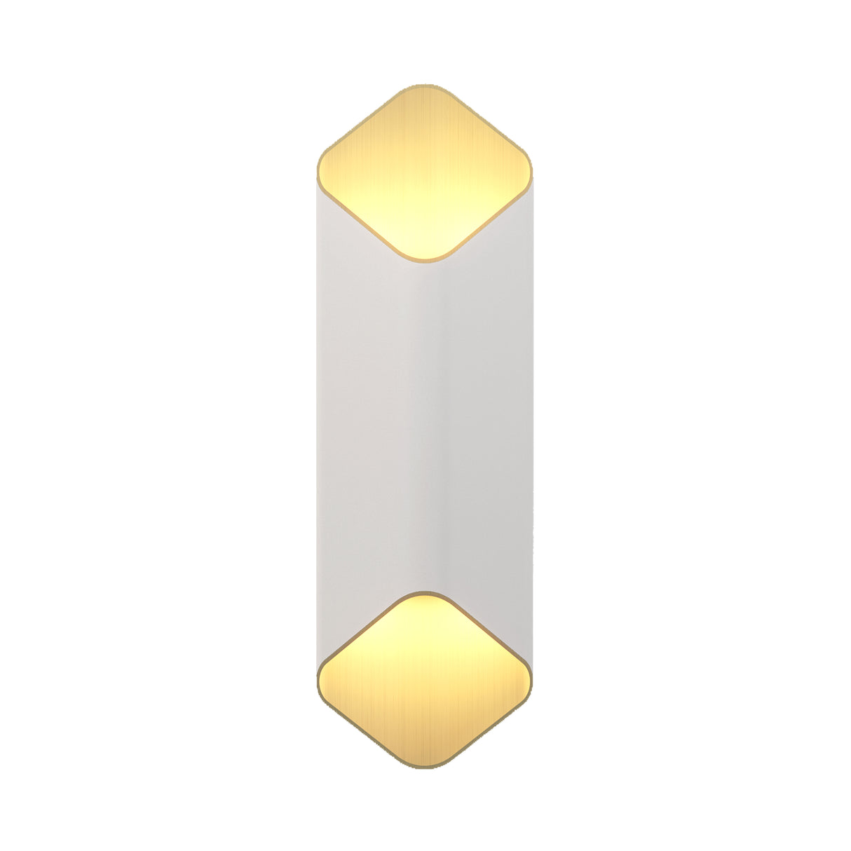 Astro Ako 420 Phase Matt White/Gold Interior Wall Light