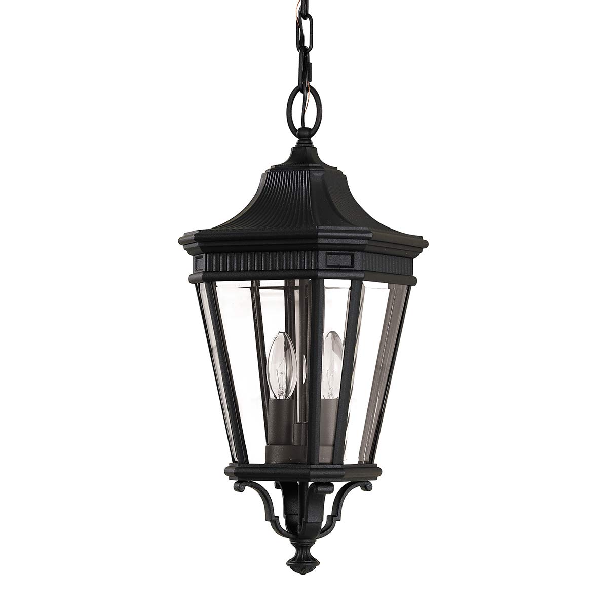 Feiss Cotswold Lane 2 Light Medium Chain Lantern