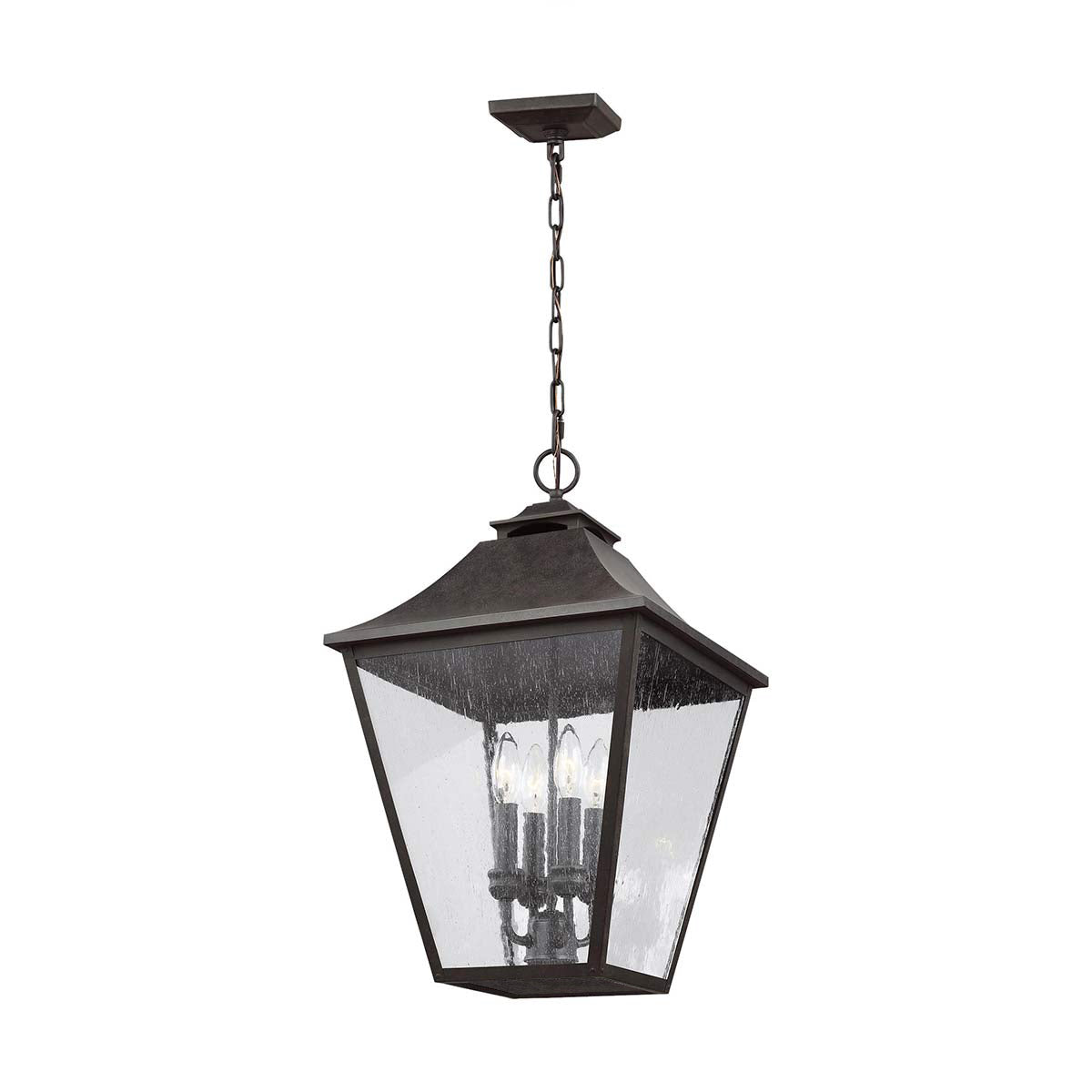 Feiss Galena 4 Light Chain Lantern