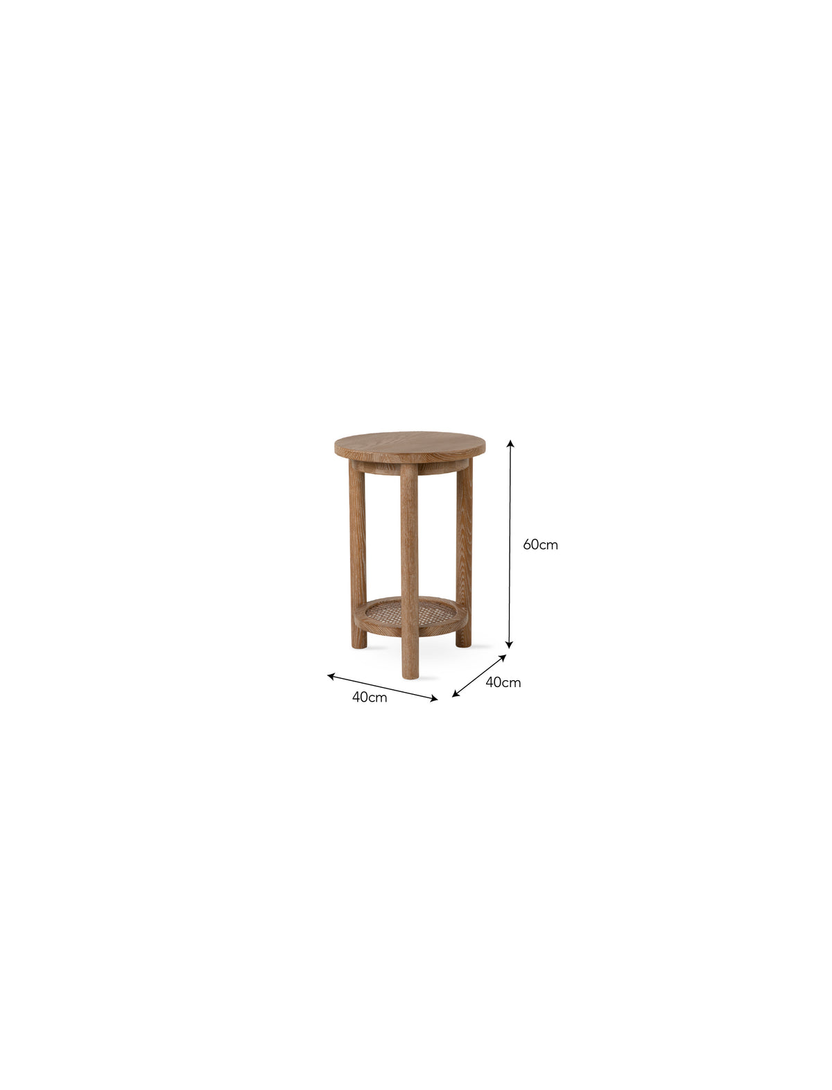 Garden Trading Templecombe Side Table Ash Wood