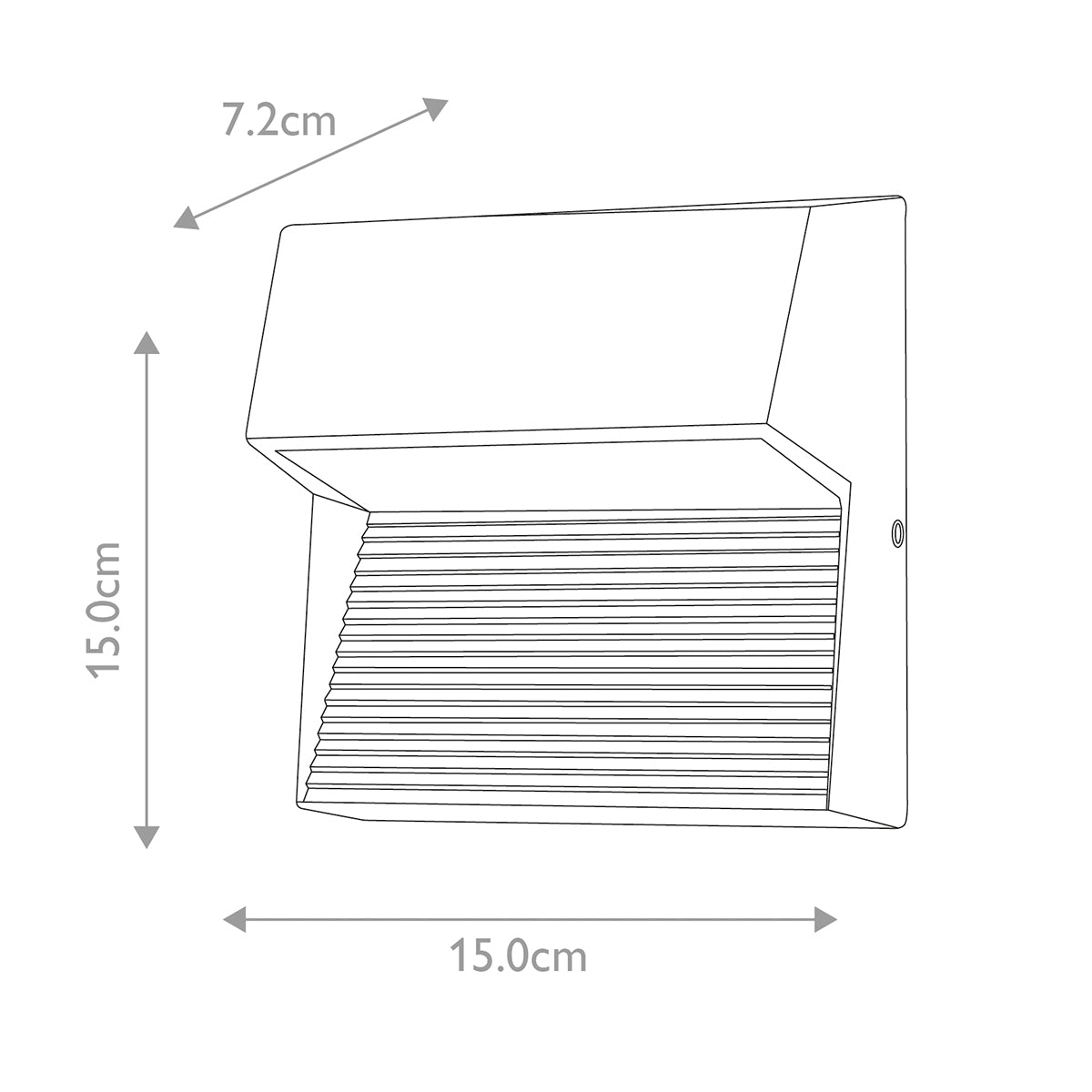 Elstead Freyr Square 1 Light Wall Light