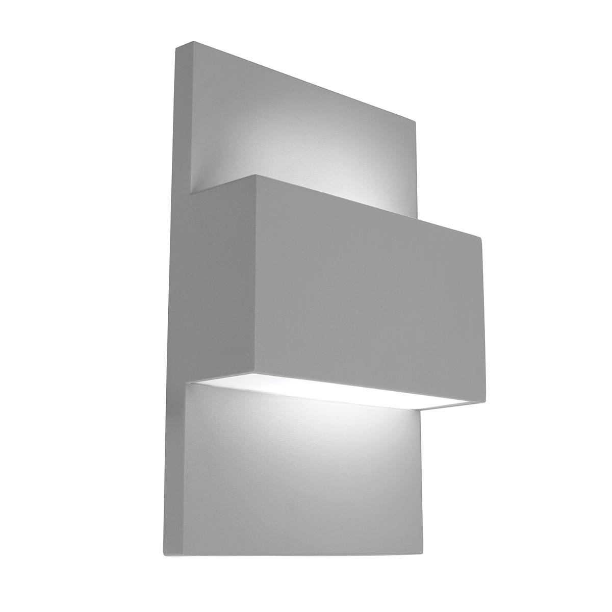 Norlys Geneve E27 Wall Lantern - Aluminium