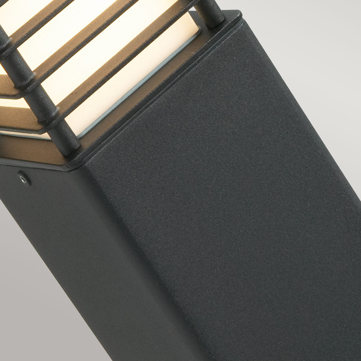 Norlys Halmstad 1 Light Medium Bollard - Black