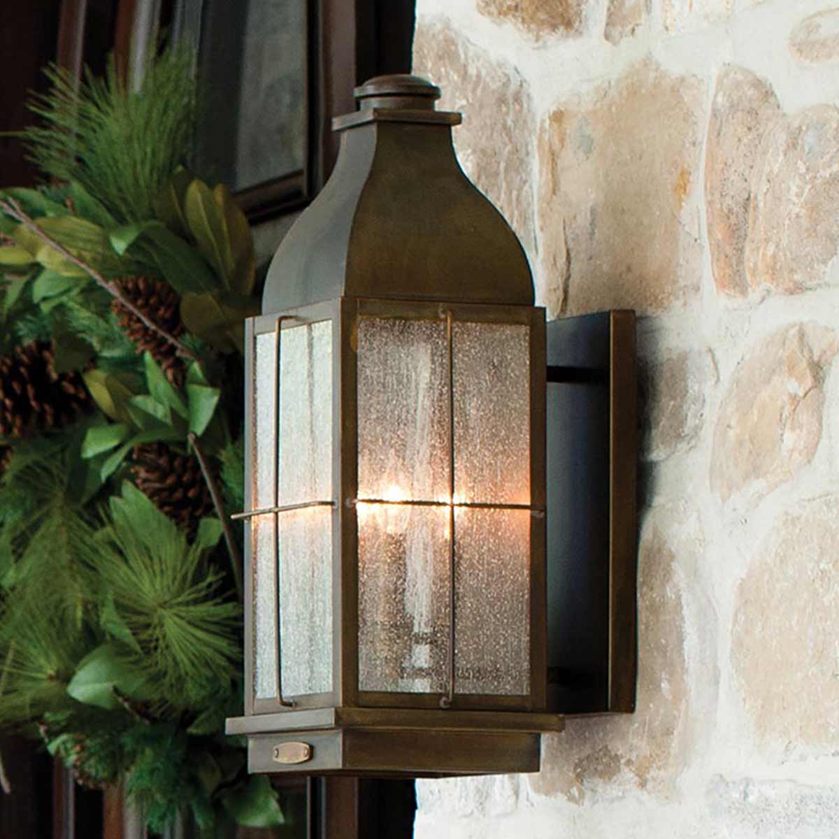 Hinkley Bingham 3 Light Medium Wall Lantern