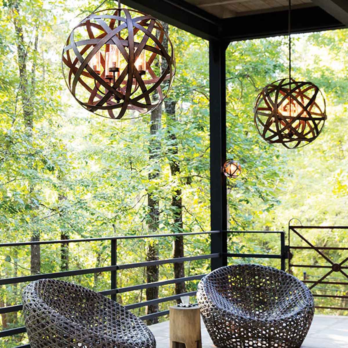 Hinkley Carson 5 Light Outdoor Chandelier