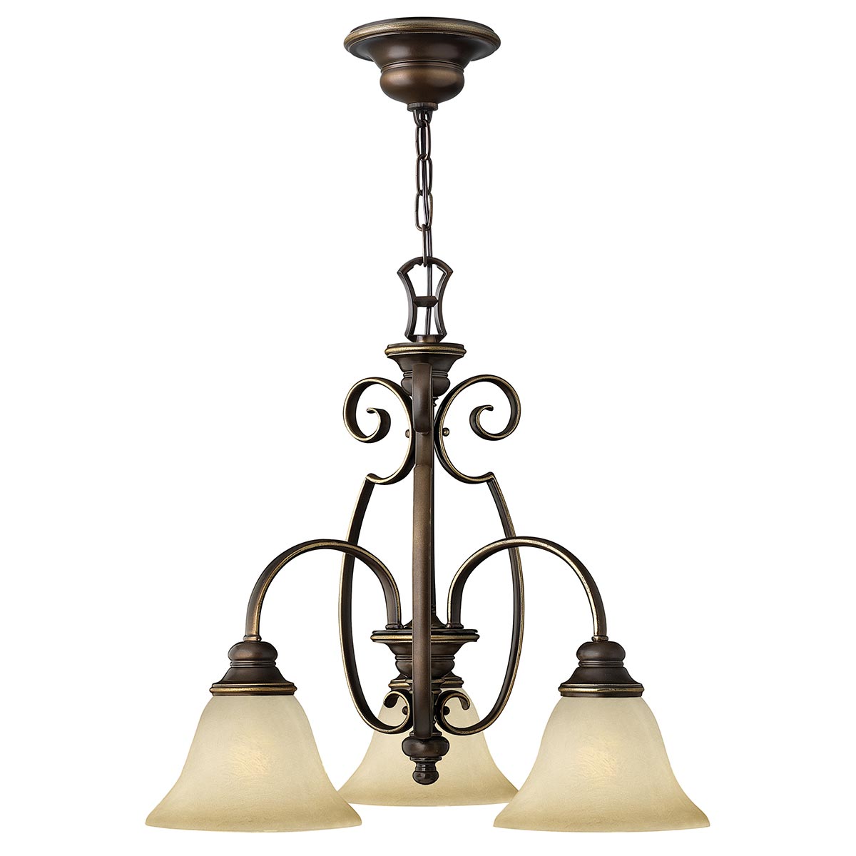 Hinkley Cello 3 Light Chandelier