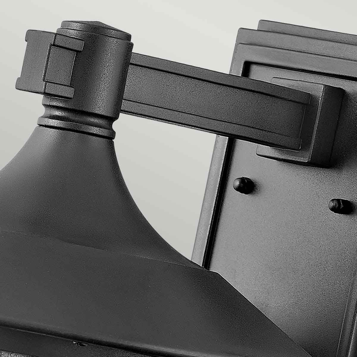 Hinkley Freeport 1lt Large Wall Lantern Black