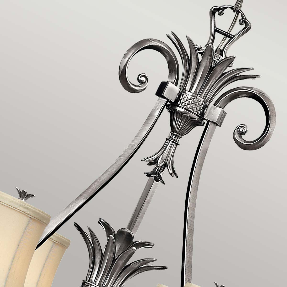 Hinkley Plantation 7 Light Chandelier Silver