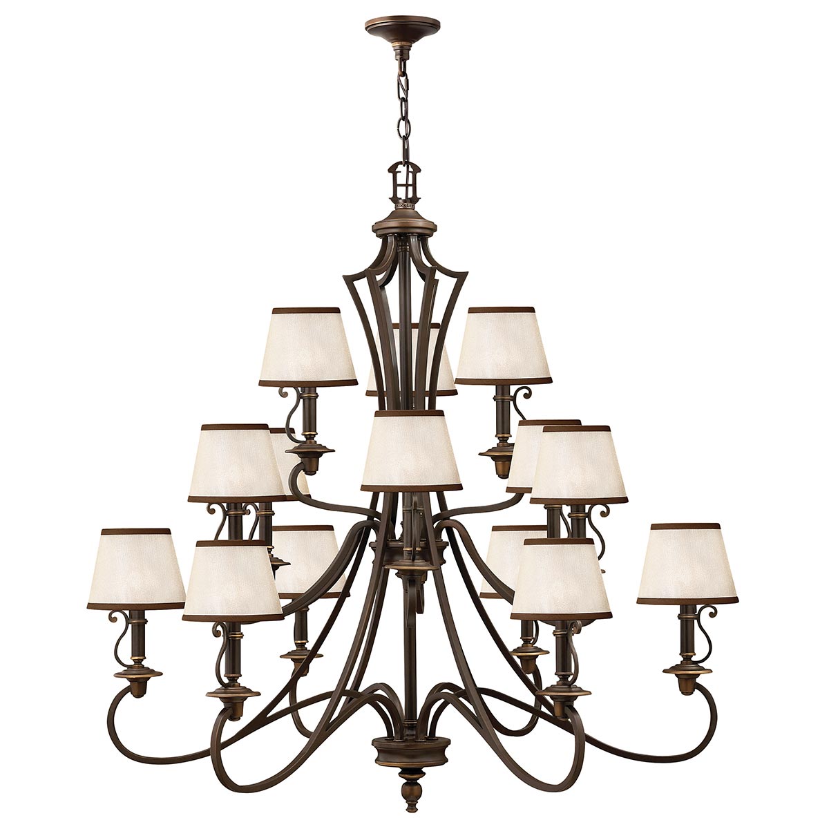 Hinkley Plymouth 15 Light Chandelier