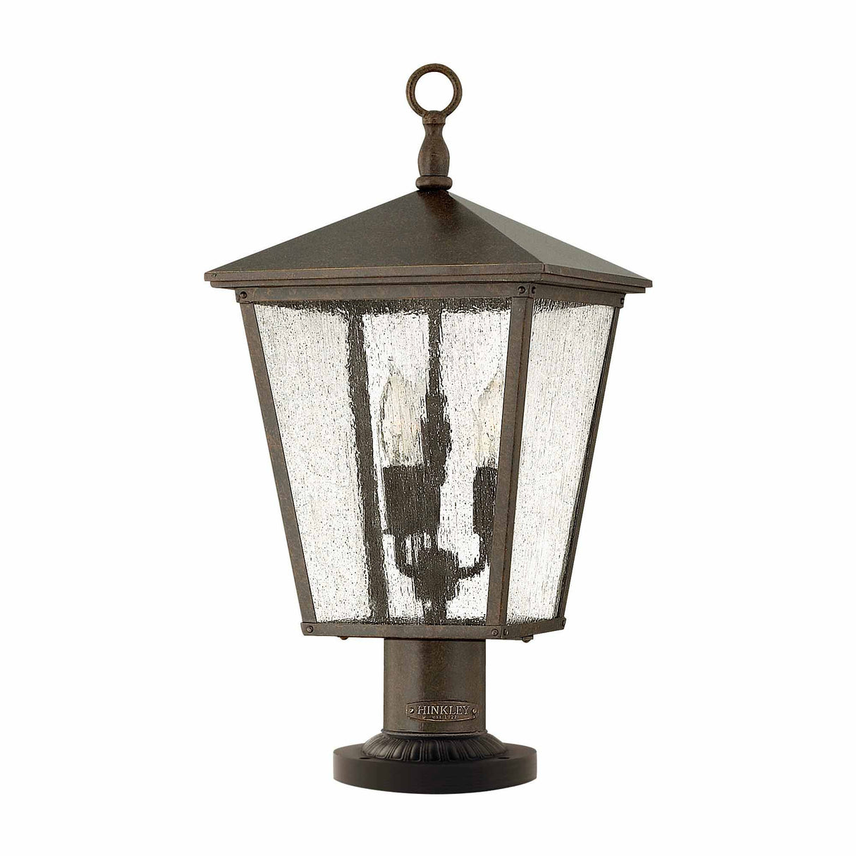 Hinkley Trellis 3 Light Large Pedestal