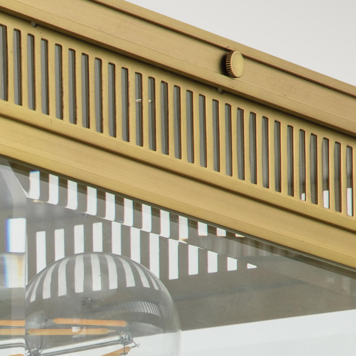 Elstead Holborn 2 Light Flush Brass