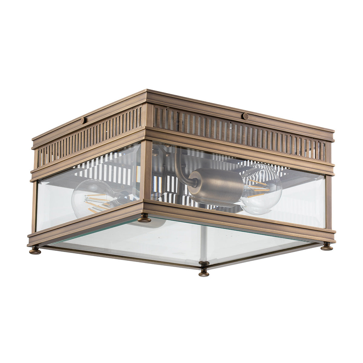 Elstead Holborn 2 Light Flush Bronze