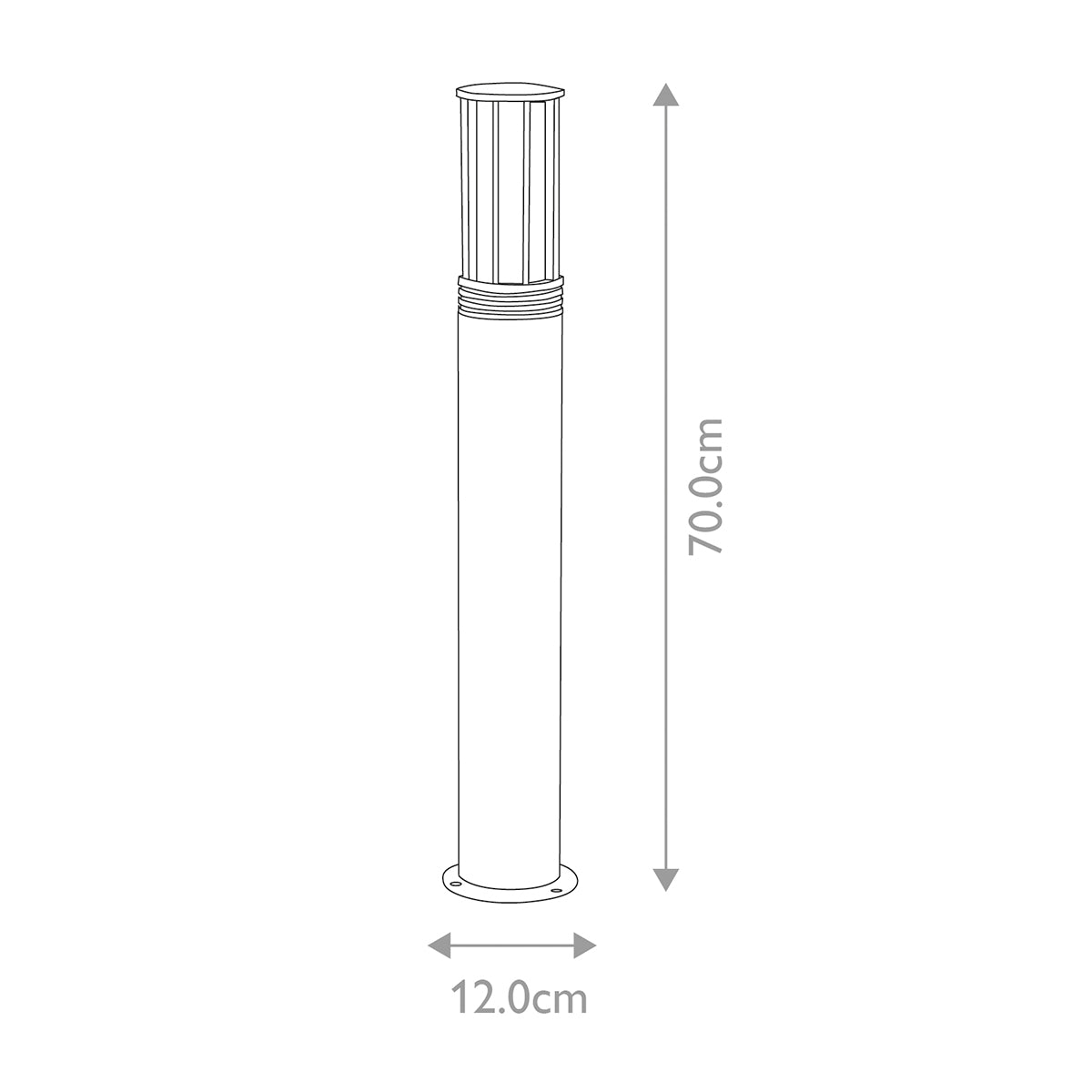 Elstead Hornsea 1 Light Bollard