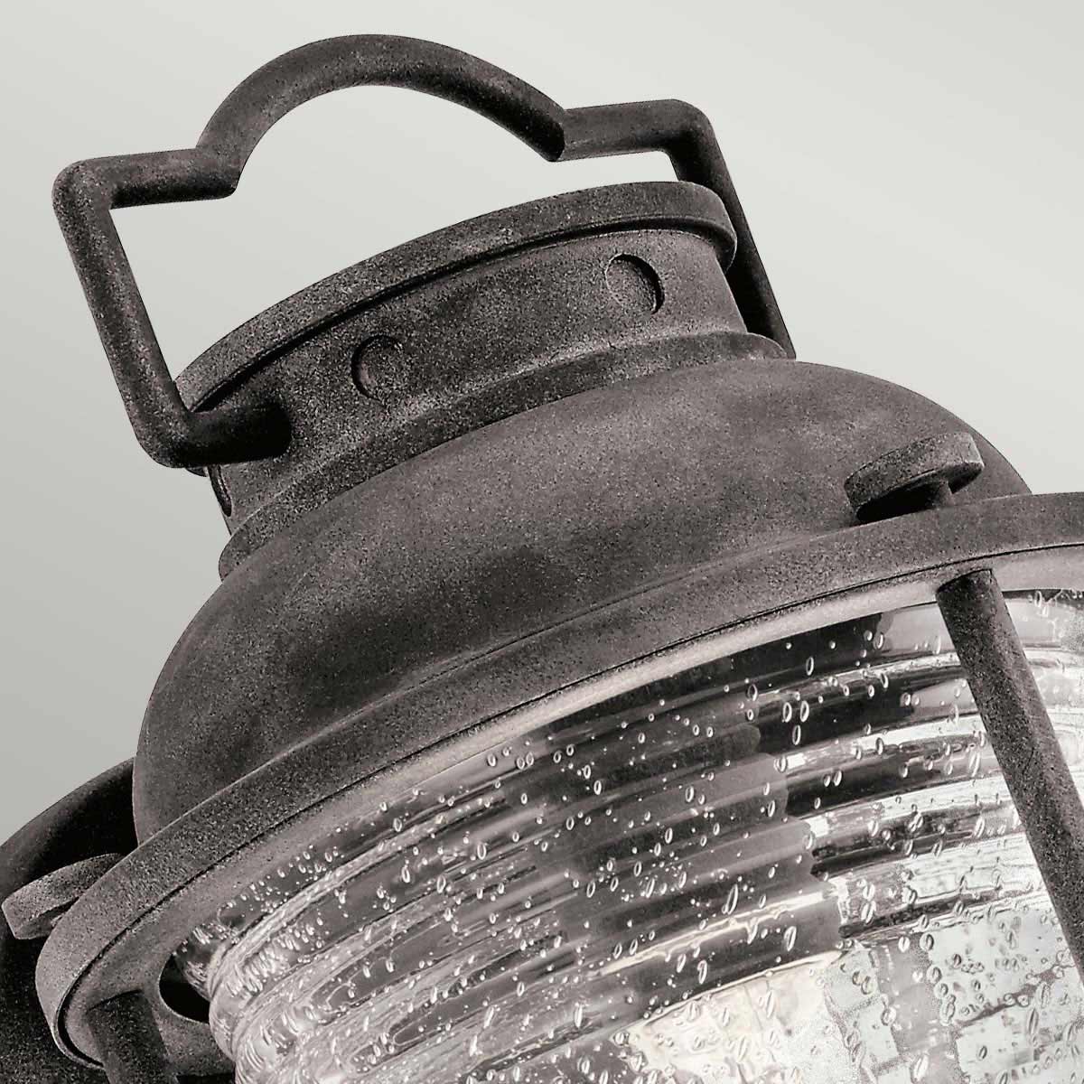 Kichler Ashland Bay 1 Light Medium Wall Lantern Grey