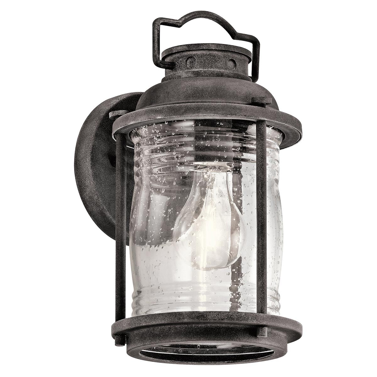 Kichler Ashland Bay 1 Light Small Wall Lantern Grey