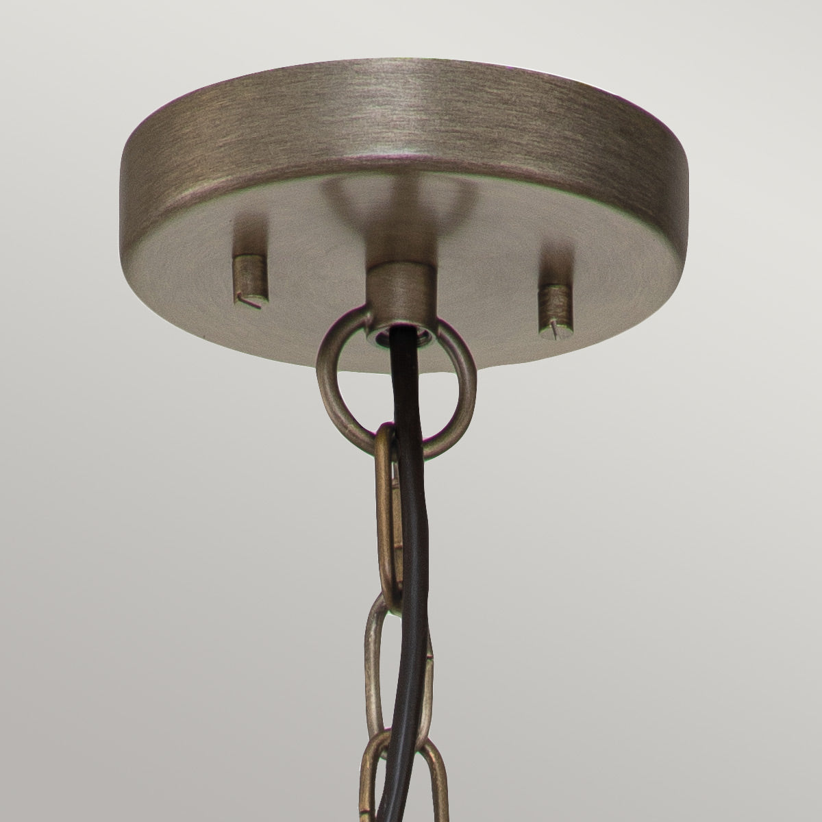 Kichler Ashland Bay 1 Light Small Chain Lantern Grey