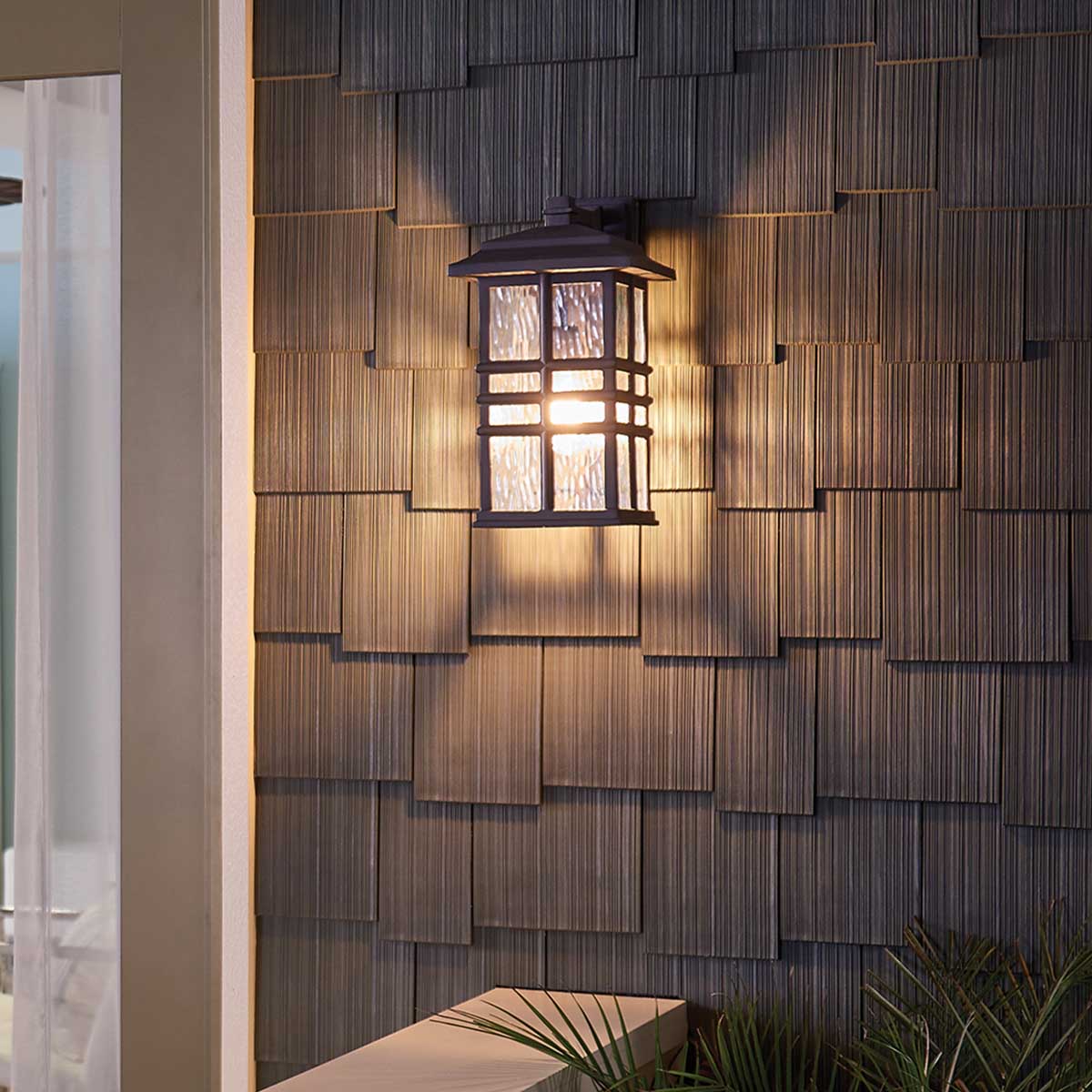 Kichler Beacon Square 1 Light Small Wall Lantern