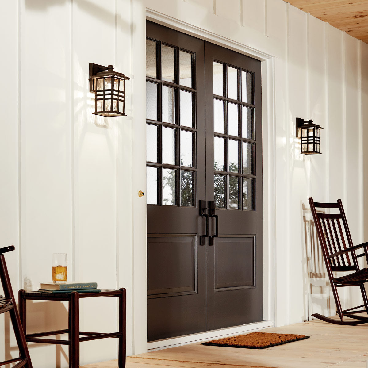 Kichler Beacon Square 1 Light Small Wall Lantern