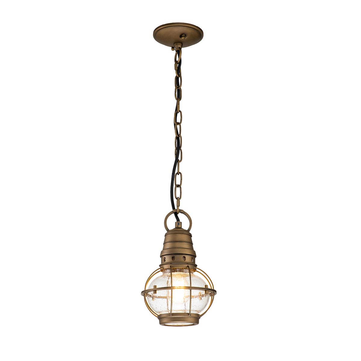 Kichler Bridgepoint 1 Light Small Chain Lantern