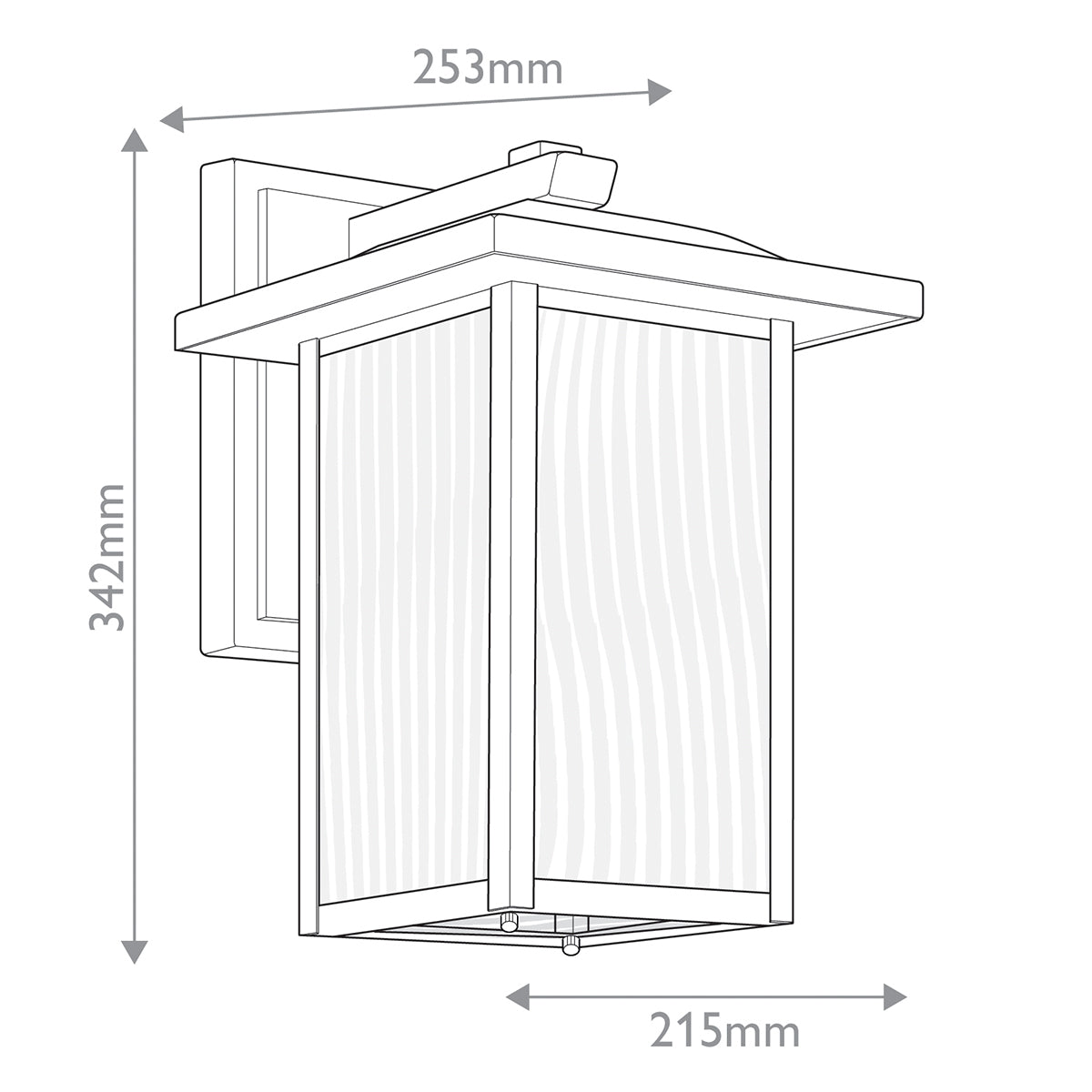 Kichler Cappanna 1 lt Medium Exterior Wall Lantern