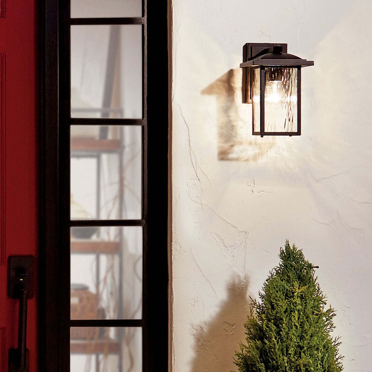 Kichler Cappanna 1 lt Small Exterior Wall Lantern