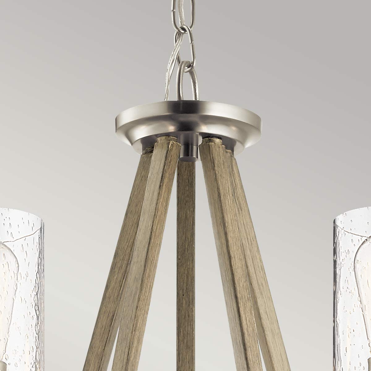 Kichler Deryn 5 Light Chandelier Grey