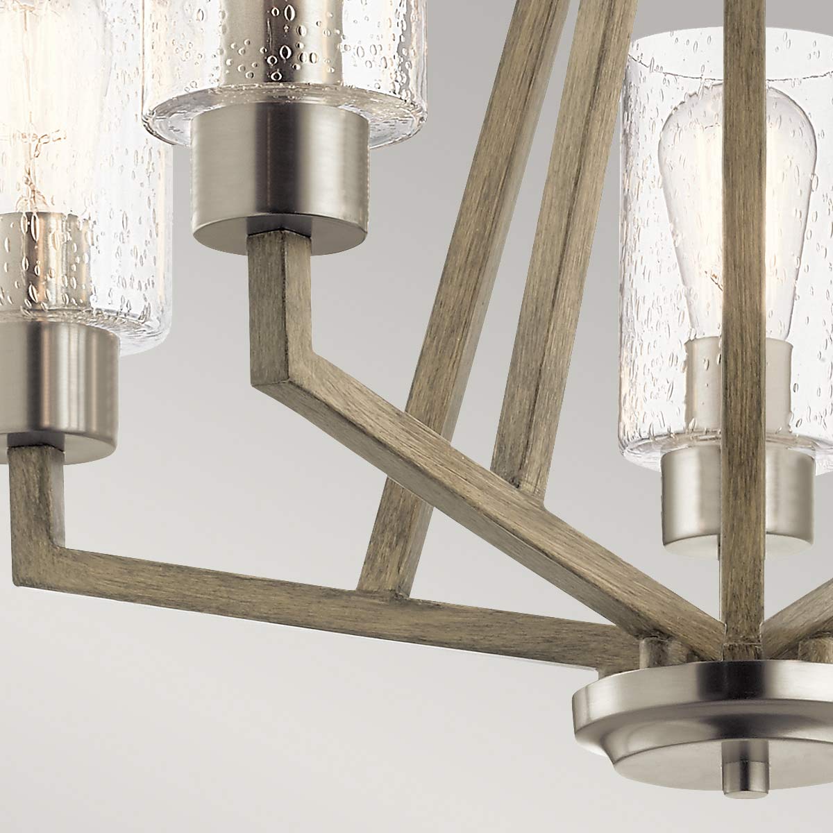 Kichler Deryn 5 Light Chandelier Grey
