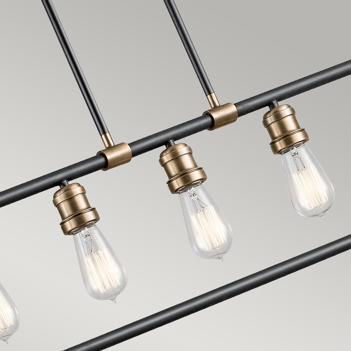 Kichler Imahn 5 Light Linear Chandelier
