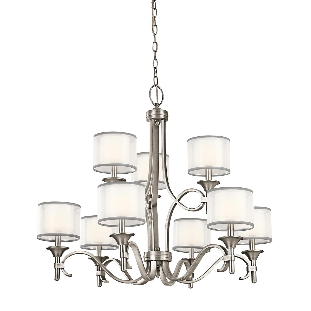 Kichler Lacey 9 Light Chandelier Silver