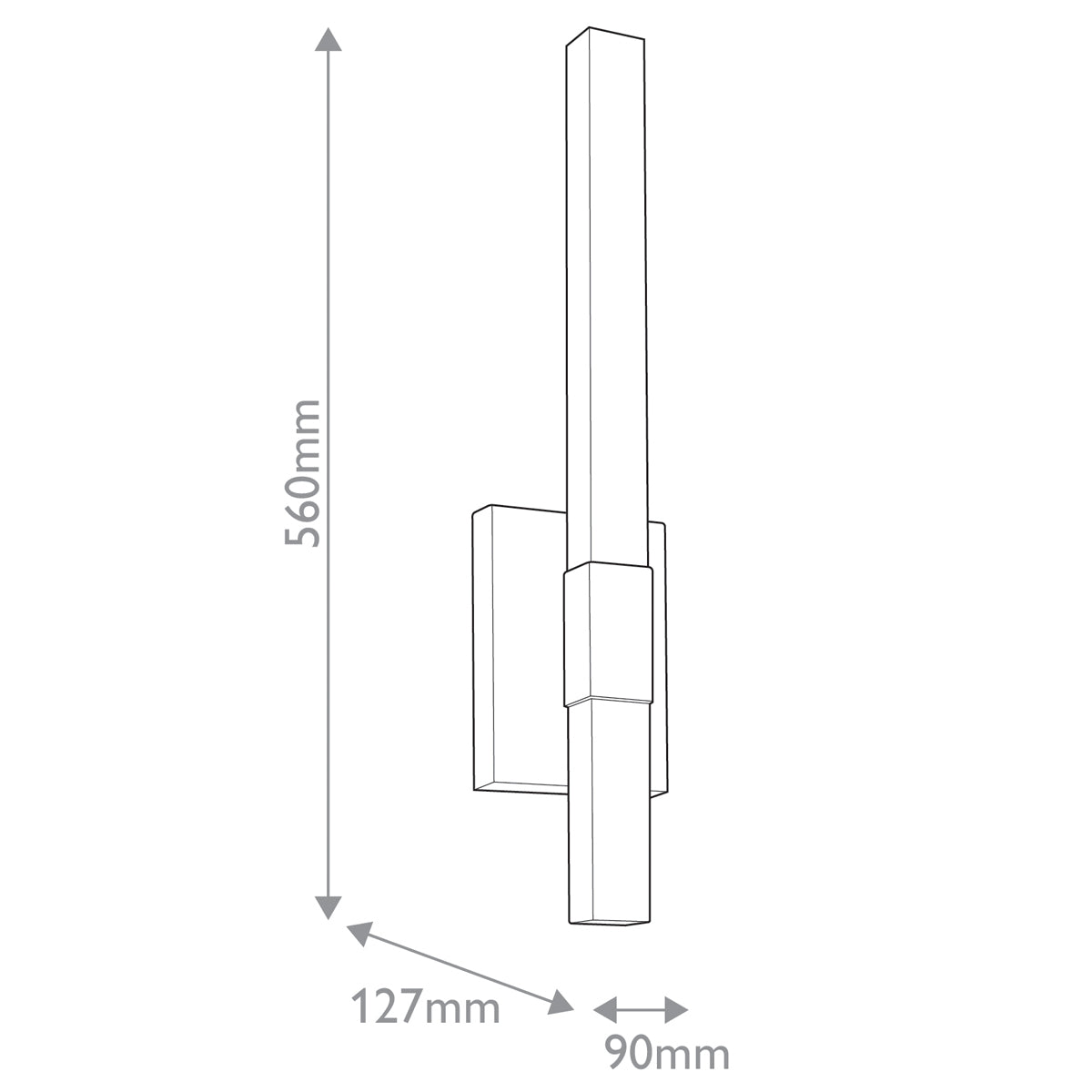 Kichler Nocar Medium LED Exterior Wall Light