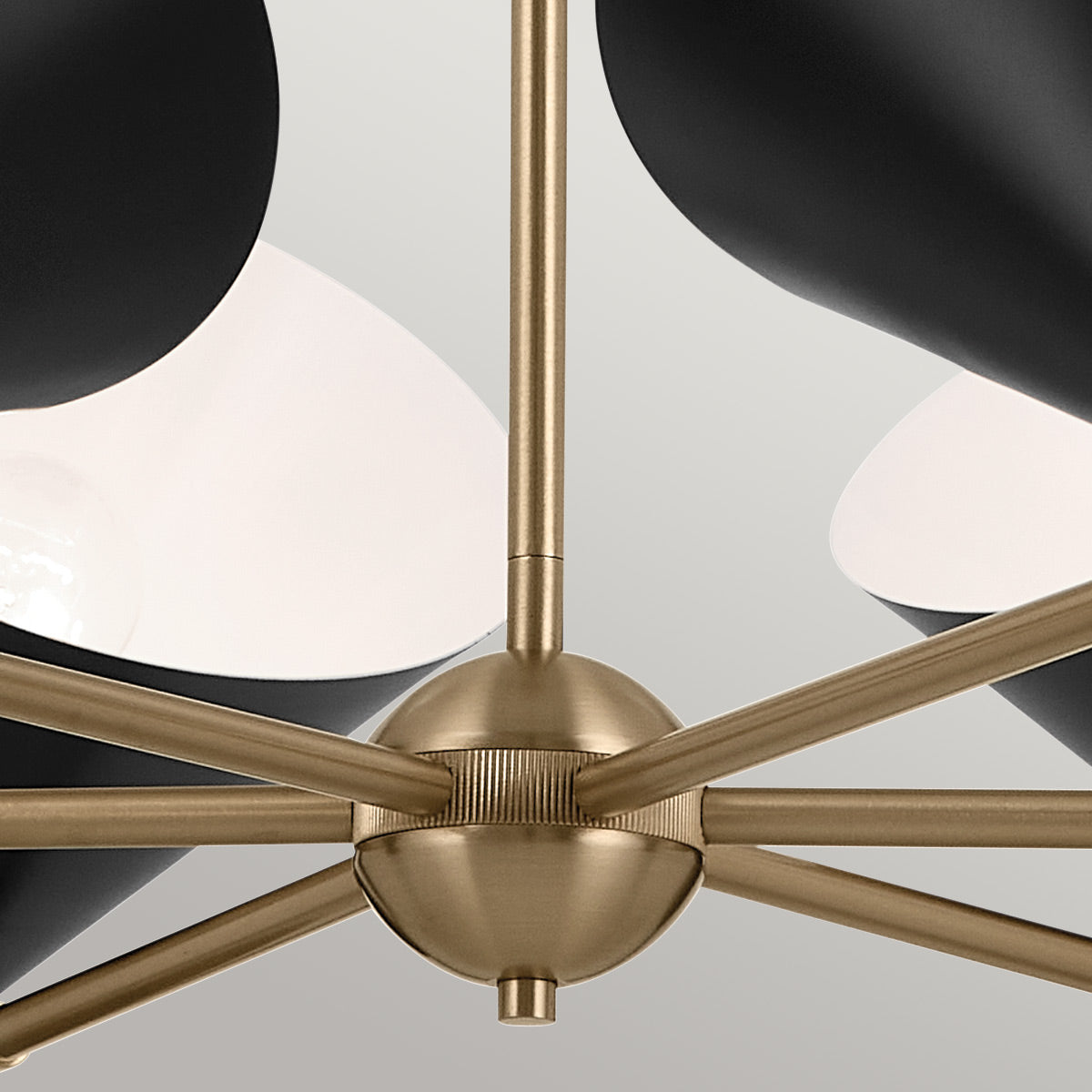Kichler Phix 6 arm, 12 light up and down Chandelier