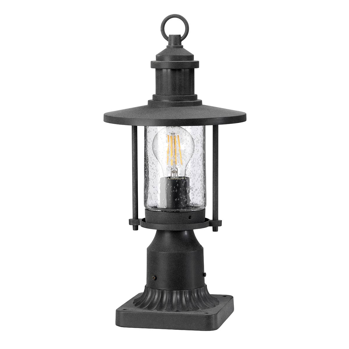 Kichler Riverwood 8" Pedestal Lantern