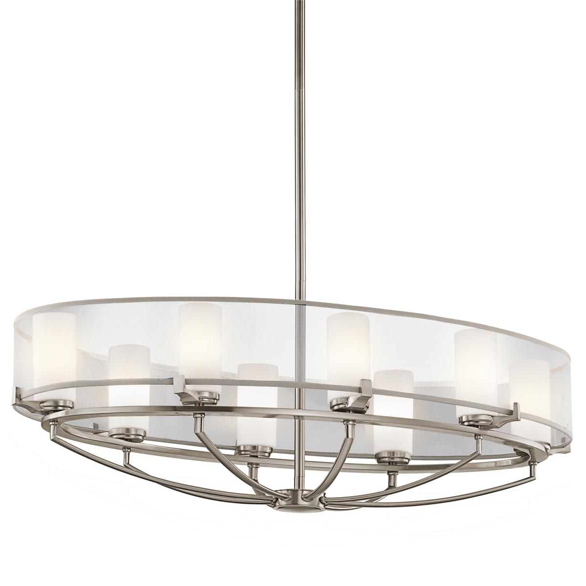 Kichler Saldana 8 Light Oval Chandelier