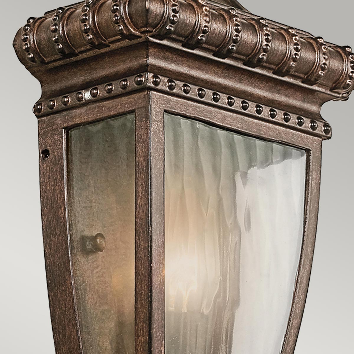 Kichler Venetian Rain 1 Light Half Wall Lantern