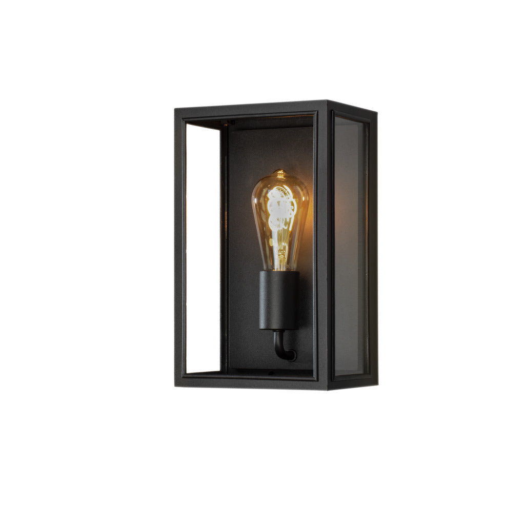 Konstsmide Capri Outdoor Wall Light Medium, Black IP44 – from Amos Lighting + Home
