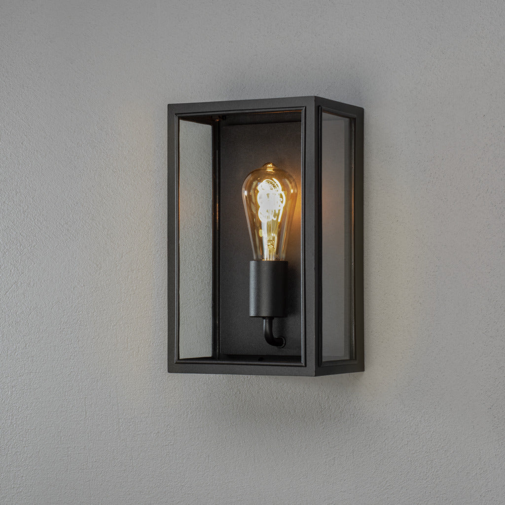 Konstsmide Capri Outdoor Wall Light Medium, Black IP44 – from Amos Lighting + Home
