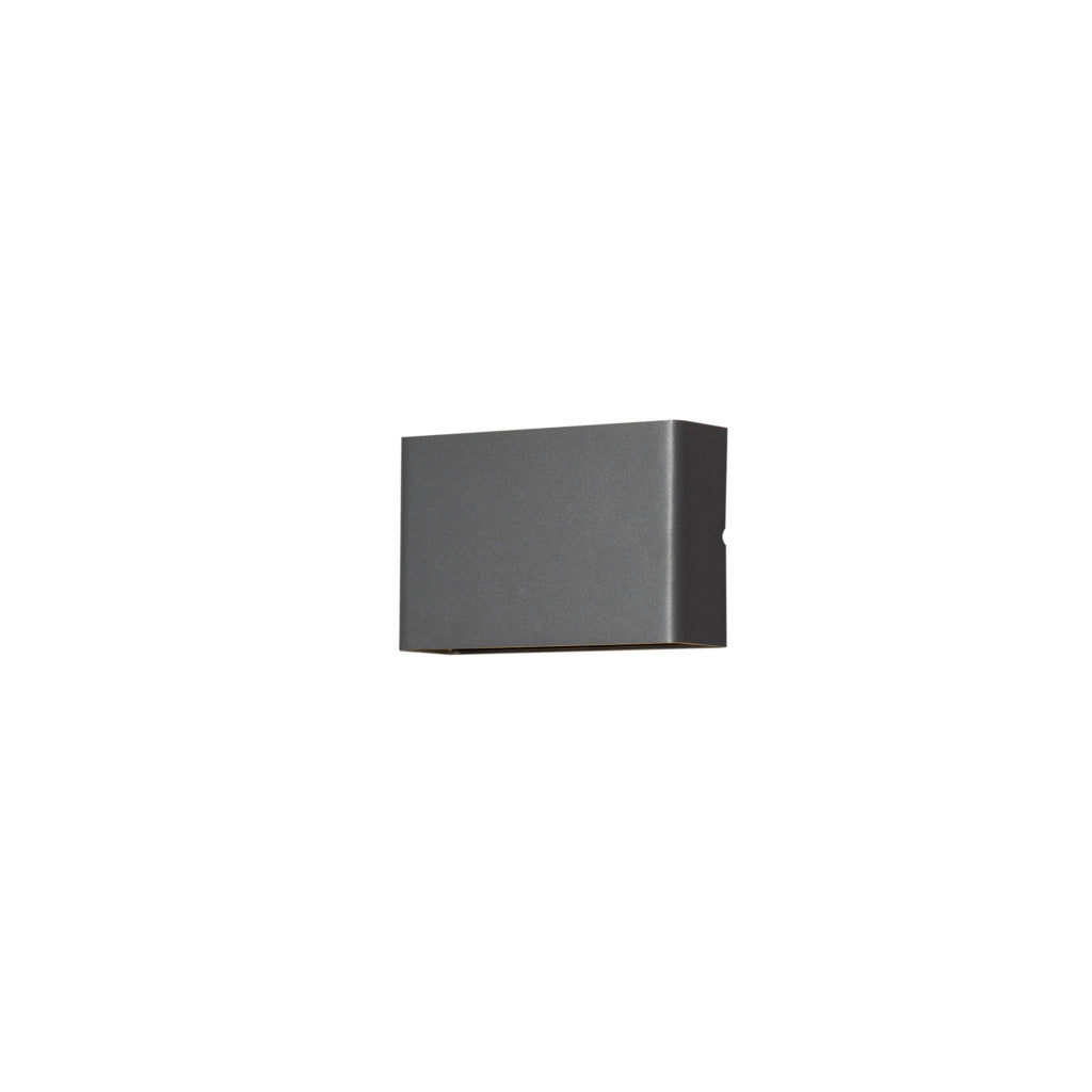 Konstsmide Chieri 8 LED Outdoor Wall Light Anthracite Grey – from Amos Lighting + Home