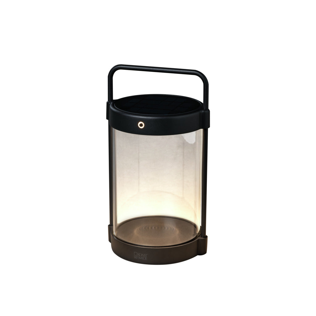 Konstsmide Crotone Outdoor USB Rechargeable Table Lamp Black – from Amos Lighting + Home