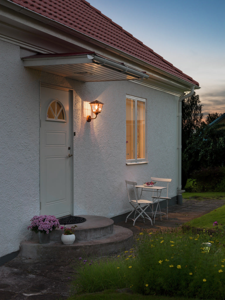 Konstsmide Fenix Outdoor Wall Light Copper – from Amos Lighting + Home