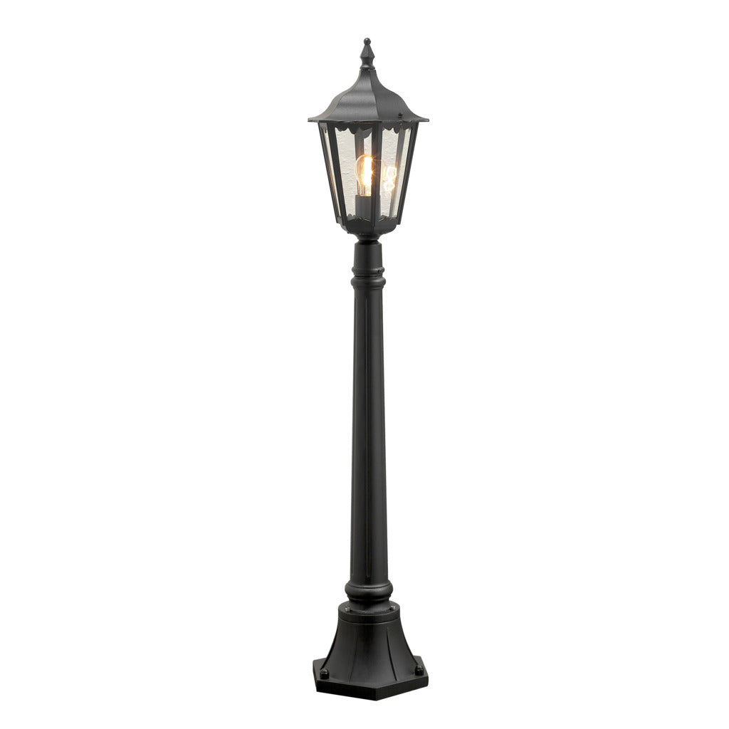 Konstsmide Firenze Outdoor Bollard Black IP43 – from Amos Lighting + Home