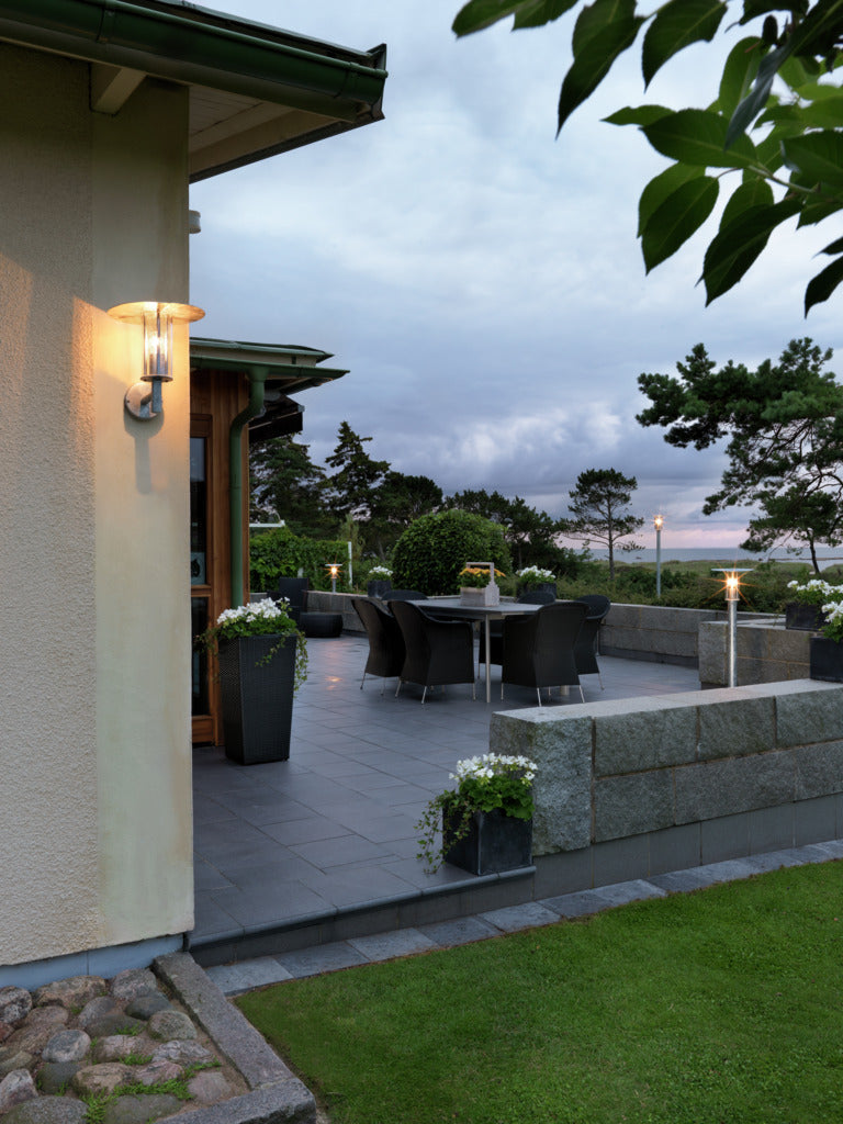 Konstsmide Mode Outdoor Wall Light Galvanised – from Amos Lighting + Home